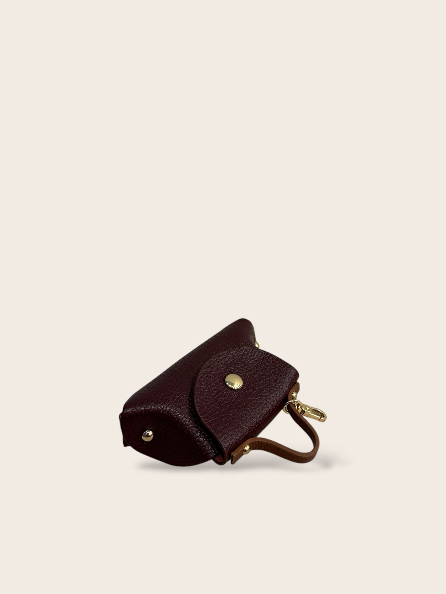 Bag Charm Claret Red