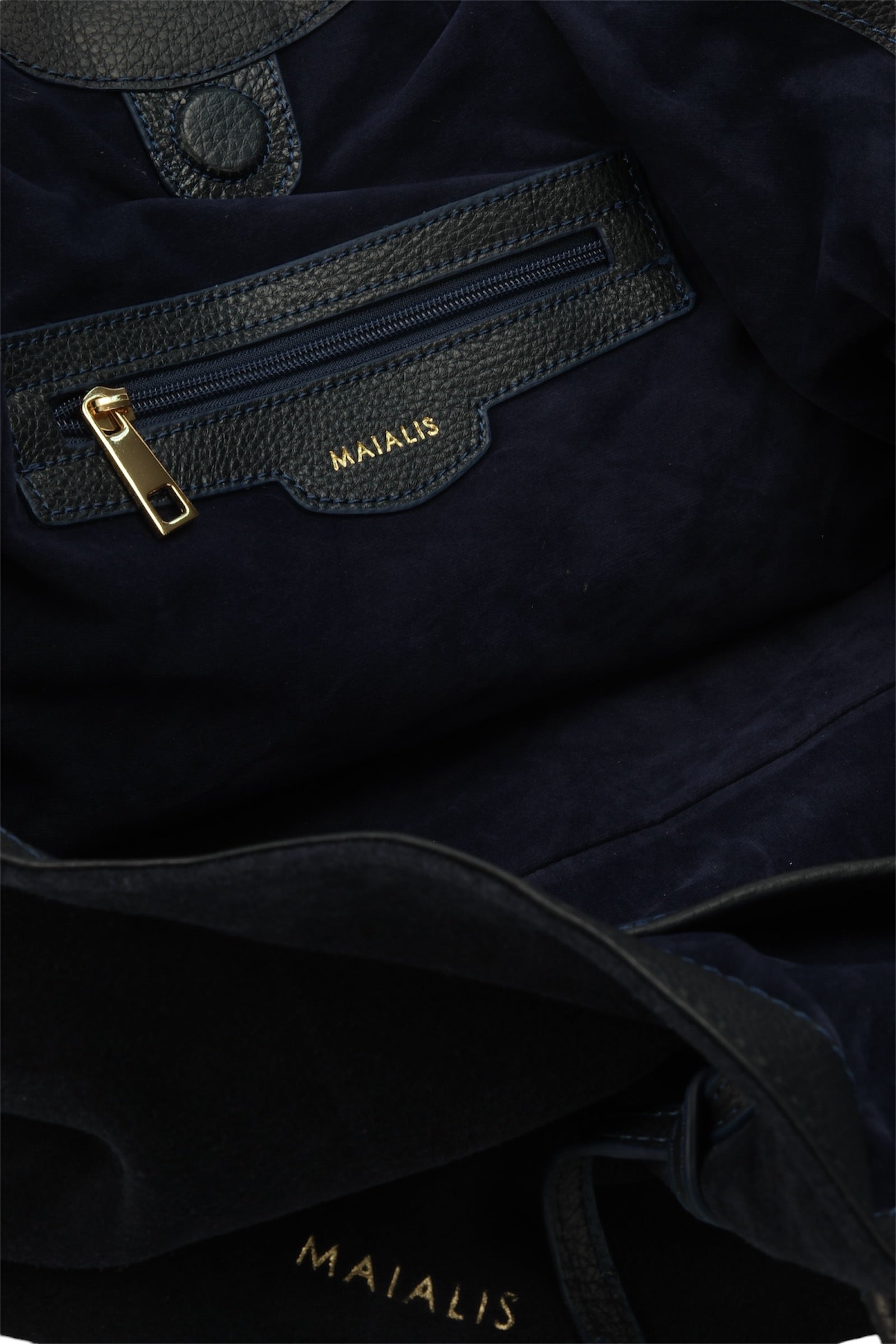 Dyna Navy Blue Suede