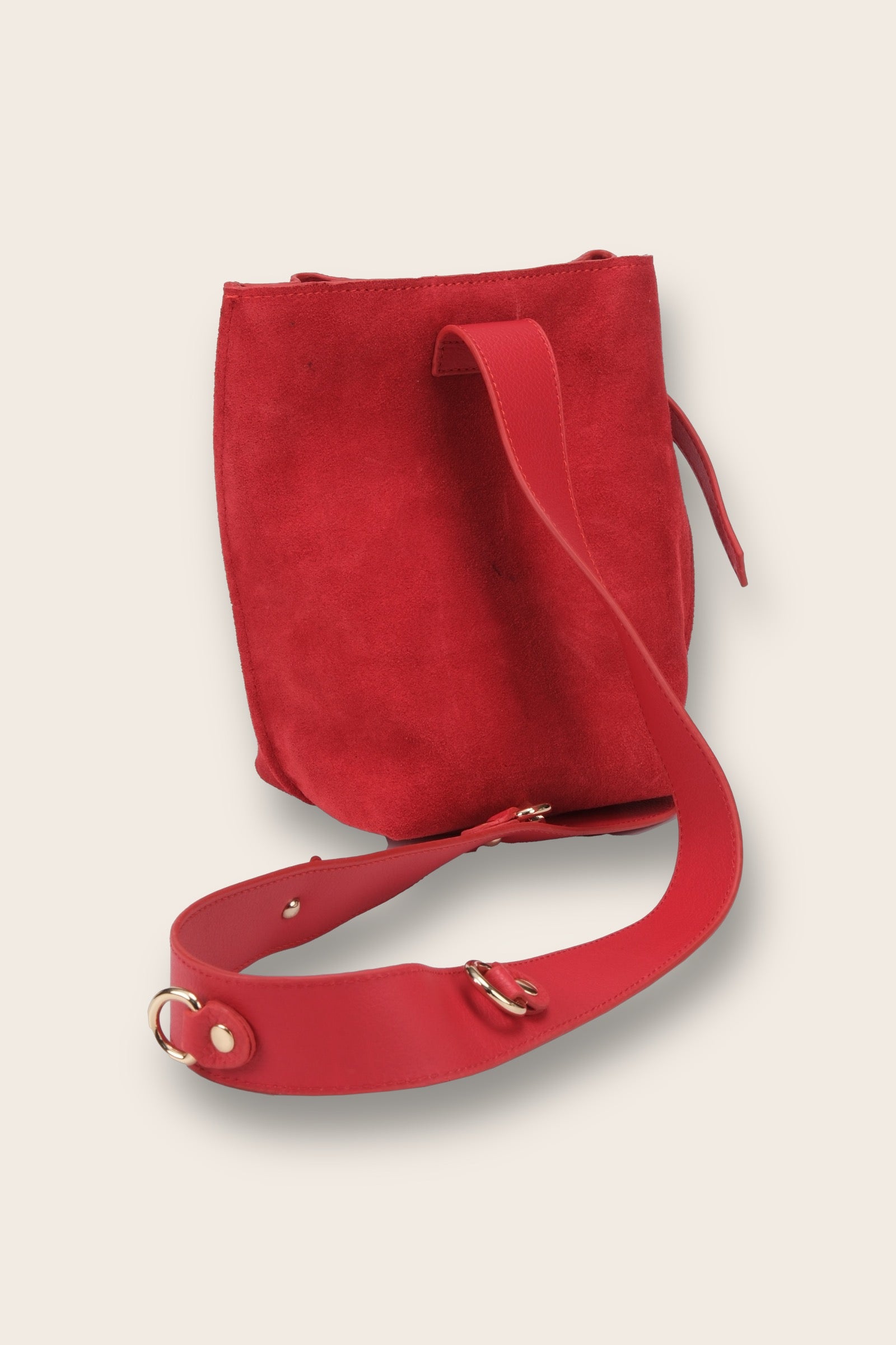 Nomi Red Suede