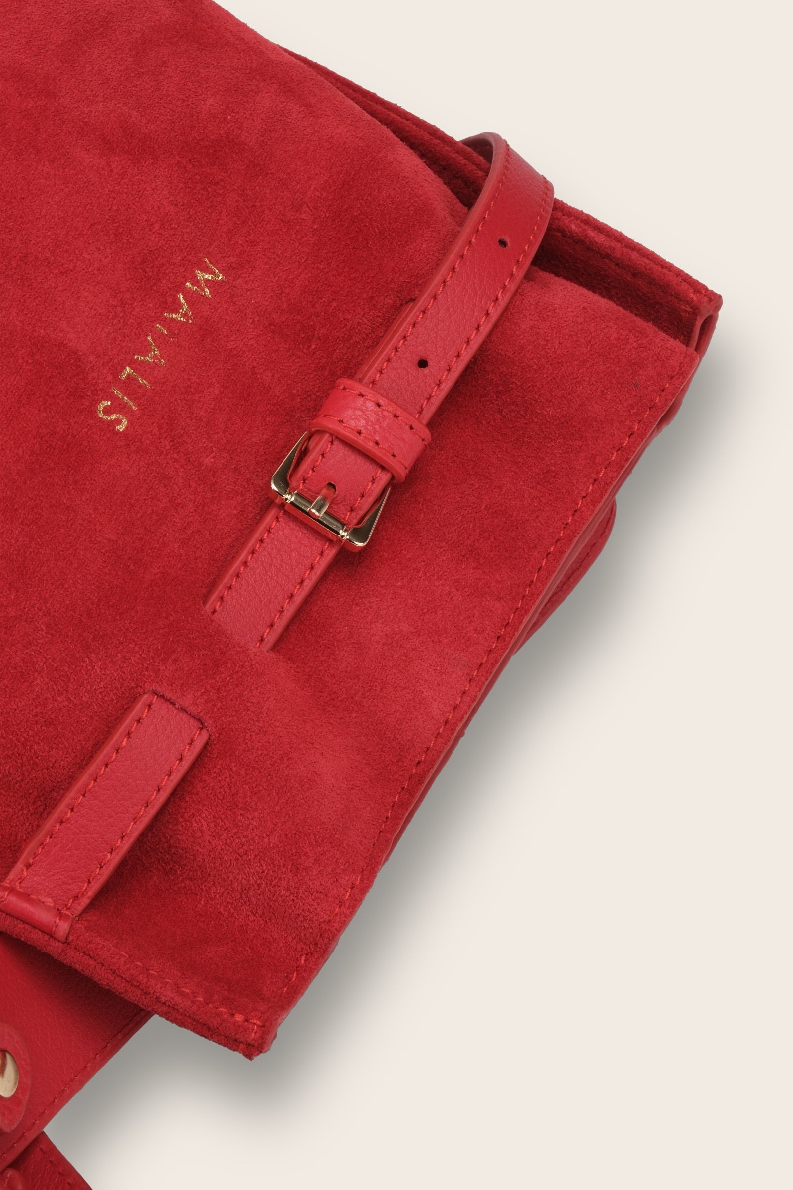 Nomi Red Suede