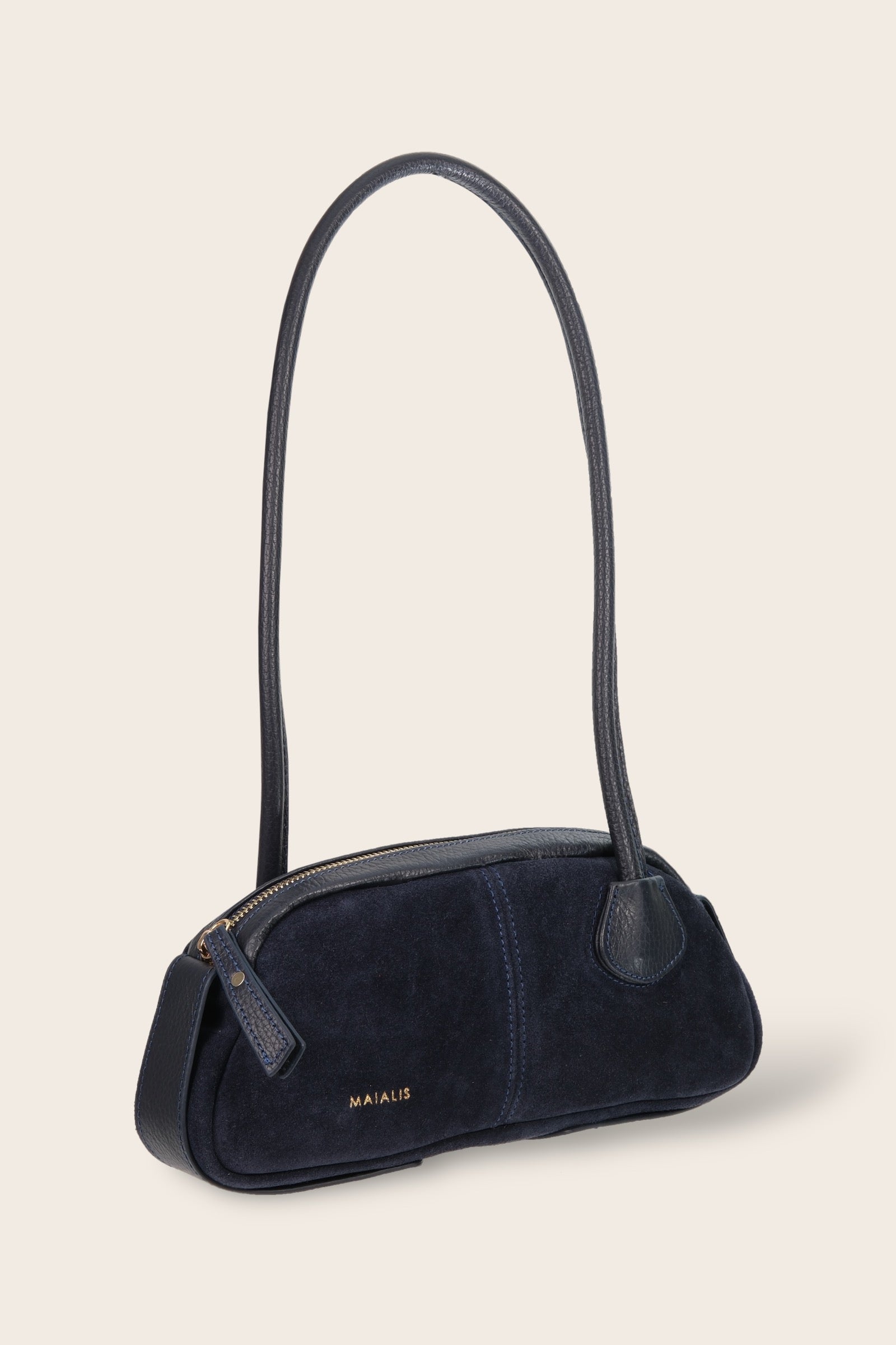 Stella Navy Blue Suede