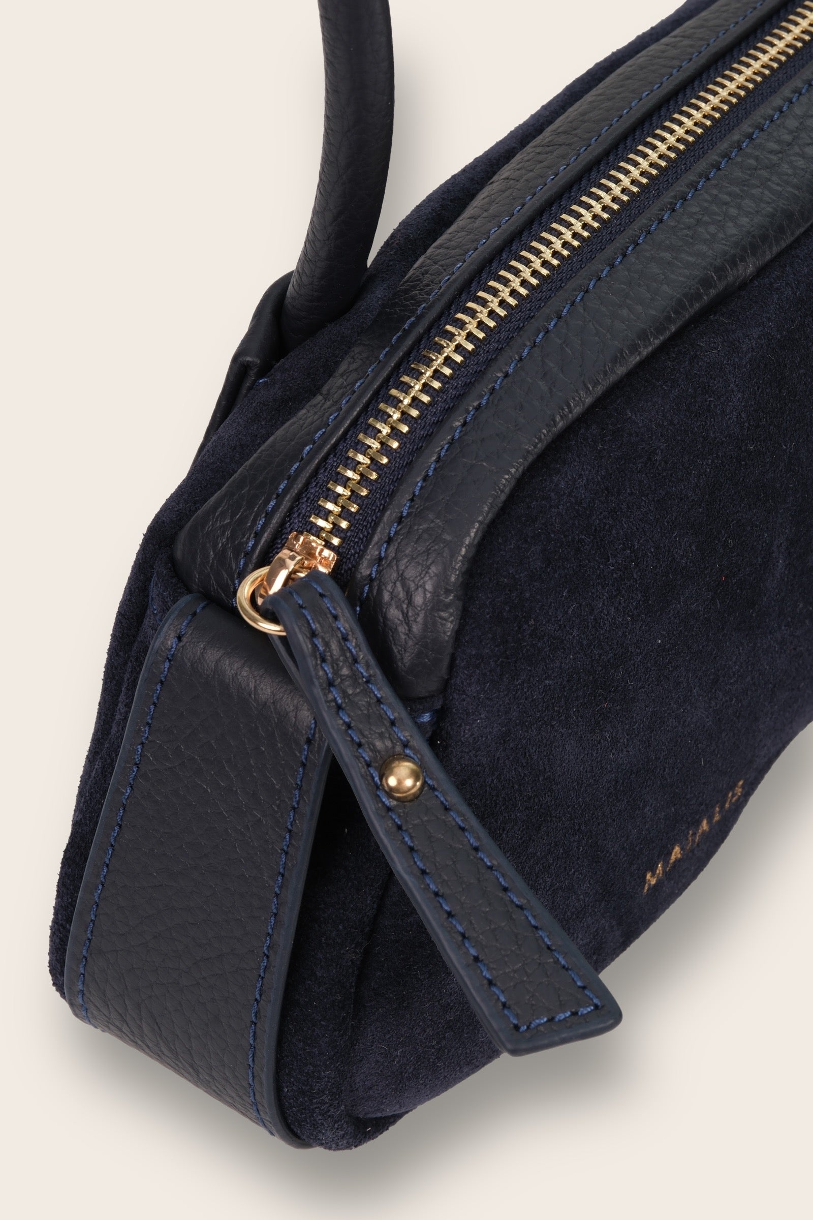 Stella Navy Blue Suede