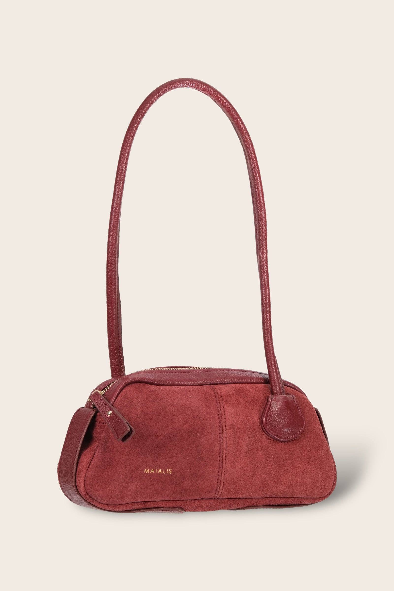 Stella Claret Red Suede