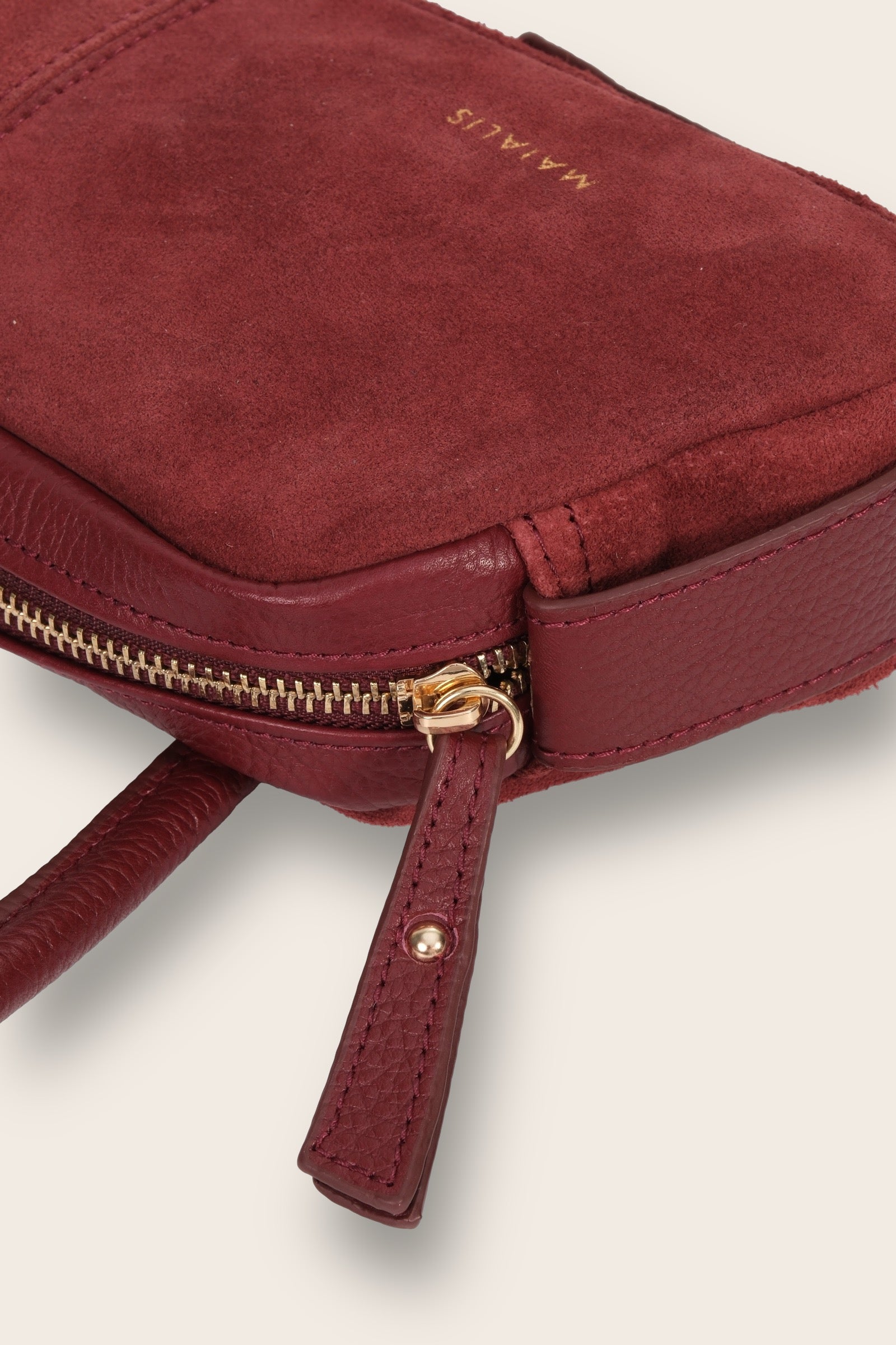 Stella Claret Red Suede